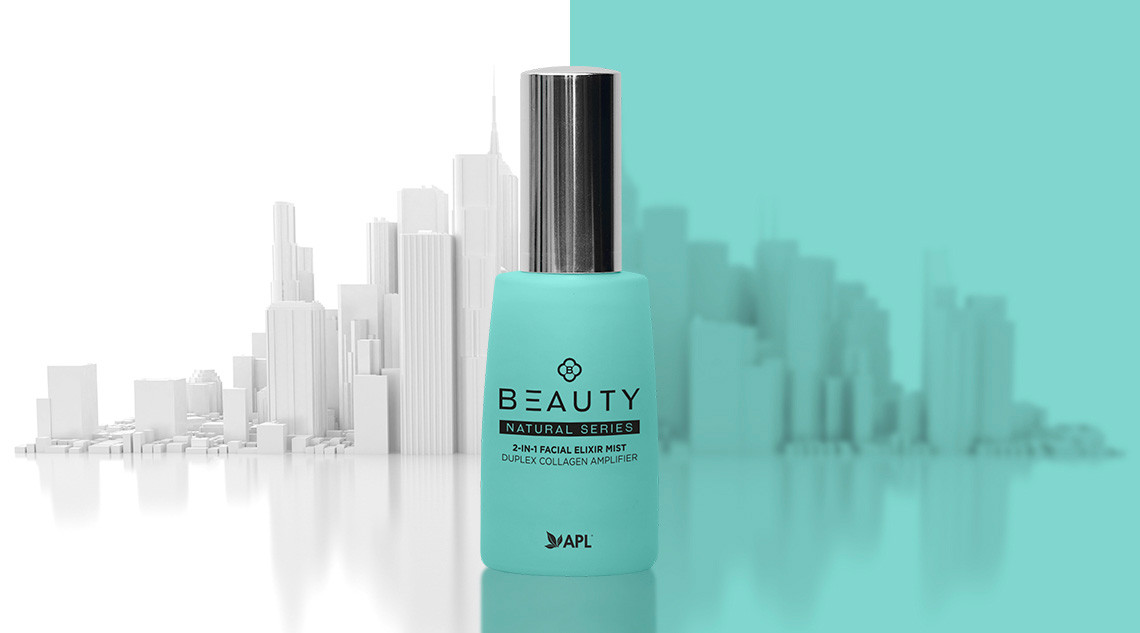 2в1 спрей-эликсир для лица. Дуплексный усилитель коллагена (дорожный формат, 30 мл)